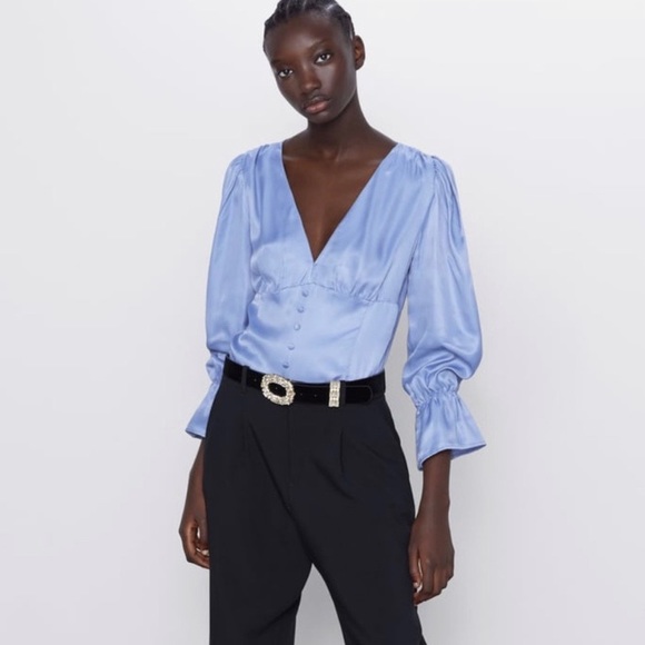 Zara Silk Blouse - Picture 4 of 4